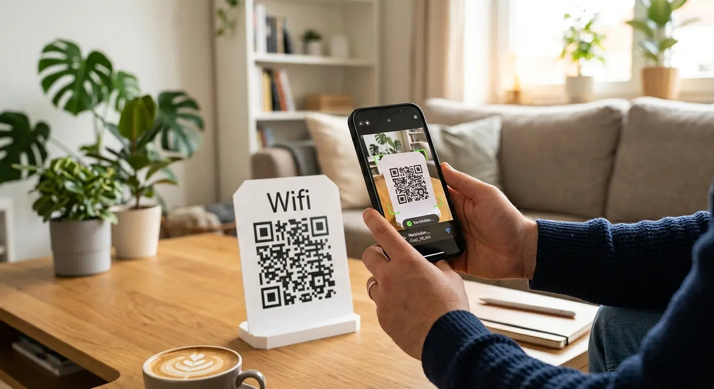 Create a Wi-Fi QR Code: Share Your Password Without Typing